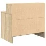 Mesilla de noche con cajón roble sonoma 51x31x47 cm de , Mesitas de noche - Ref: Foro24-858672, Precio: 44,06 €, Descuento: %