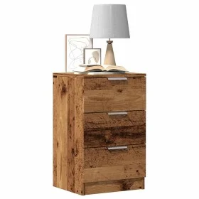 Mesitas de noche 2 uds madera ingeniería envejecida 40x36x65 cm by , Nightstands - Ref: Foro24-856933, Price: 97,88 €, Discou...
