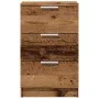 Mesitas de noche 2 uds madera ingeniería envejecida 40x36x65 cm by , Nightstands - Ref: Foro24-856933, Price: 97,88 €, Discou...