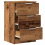 Mesitas de noche 2 uds madera ingeniería envejecida 40x36x65 cm von , Nachttische - Ref: Foro24-856933, Preis: 98,69 €, Rabat...