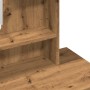 Tocador con luces LED roble artisan 86,5x35x136 cm by , Tables - Ref: Foro24-857024, Price: 122,36 €, Discount: %