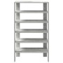 Mueble zapatero madera contrachapada gris hormigón 61x32x105 cm von , Schuhregale und Schuhorganisatoren - Ref: Foro24-859863...