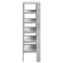 Mueble zapatero madera contrachapada gris hormigón 61x32x105 cm von , Schuhregale und Schuhorganisatoren - Ref: Foro24-859863...
