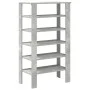 Mueble zapatero madera contrachapada gris hormigón 61x32x105 cm de , Zapateros y organizadores de calzado - Ref: Foro24-85986...