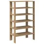 Zapatero artesanal de madera contrachapada 61x32x105 cm de , Zapateros y organizadores de calzado - Ref: Foro24-859868, Preci...