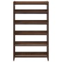 Mueble zapatero madera contrachapada marrón roble 60x25x100 cm by , Shoe racks and shoe organizers - Ref: Foro24-859875, Pric...