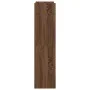 Mueble zapatero madera contrachapada marrón roble 60x25x100 cm de , Zapateros y organizadores de calzado - Ref: Foro24-859875...