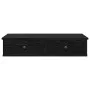 Estante de pared con cajones de madera contrachapada negro de , Estantes y estanterías - Ref: Foro24-859951, Precio: 57,83 €,...