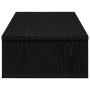 Estante de pared con cajones de madera contrachapada negro de , Estantes y estanterías - Ref: Foro24-859951, Precio: 58,78 €,...