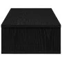 Estante de pared con cajones de madera contrachapada negro de , Estantes y estanterías - Ref: Foro24-859951, Precio: 57,83 €,...