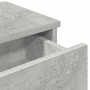 Estante de pared con cajones madera contrachapada gris hormigón von , Regale und Regale - Ref: Foro24-859953, Preis: 53,60 €,...