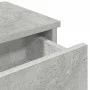 Estante de pared con cajones madera contrachapada gris hormigón von , Regale und Regale - Ref: Foro24-859953, Preis: 51,45 €,...