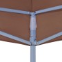 Festzeltdach für Feiern braun 2x2 m 270 g/m² von vidaXL, Abdeckungen für Zelte und Pavillons - Ref: Foro24-315345, Preis: 25,...