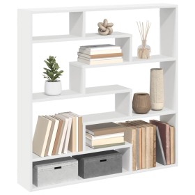 Estante cubo de pared 7 compartimentos madera ingeniería blanco von , Regale und Regale - Ref: Foro24-860022, Preis: 67,75 €,...
