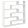 Estante cubo de pared 7 compartimentos madera ingeniería blanco by , Shelves and shelves - Ref: Foro24-860022, Price: 67,65 €...
