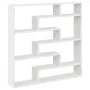 Estante cubo de pared 7 compartimentos madera ingeniería blanco by , Shelves and shelves - Ref: Foro24-860022, Price: 66,54 €...