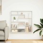 Estante cubo de pared 7 compartimentos madera ingeniería blanco by , Shelves and shelves - Ref: Foro24-860022, Price: 67,65 €...