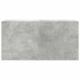 Mueble de pared baño madera ingeniería gris hormigón 80x25x40cm von , Badezimmerwaschtische - Ref: Foro24-860088, Preis: 55,8...