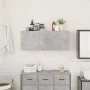 Mueble pared baño madera ingeniería gris hormigón 100x25x40 cm von , Badezimmerwaschtische - Ref: Foro24-860106, Preis: 72,50...