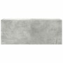 Mueble pared baño madera ingeniería gris hormigón 100x25x40 cm by , bathroom vanities - Ref: Foro24-860106, Price: 66,48 €, D...
