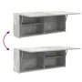 Mueble pared baño madera ingeniería gris hormigón 100x25x40 cm von , Badezimmerwaschtische - Ref: Foro24-860106, Preis: 72,50...