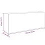 Mueble pared baño madera ingeniería gris hormigón 100x25x40 cm von , Badezimmerwaschtische - Ref: Foro24-860106, Preis: 72,50...