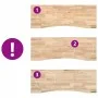 Tablero escritorio rectangular madera maciza roble sin tratar von , Tischplatten - Ref: Foro24-4009010, Preis: 93,63 €, Rabat...