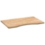 Tablero escritorio rectangular madera maciza roble sin tratar by , Table tops - Ref: Foro24-4009012, Price: 74,68 €, Discount: %