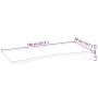 Tablero escritorio rectangular madera maciza roble marrón claro by , Table tops - Ref: Foro24-4009019, Price: 87,65 €, Discou...