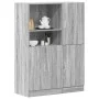 Set de muebles de cocina 2 pzas madera ingeniería gris sonoma by , Shelves and shelves - Ref: Foro24-3324147, Price: 193,01 €...