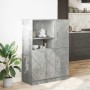 Set de muebles de cocina 2 pzas madera ingeniería gris hormigón von , Regale und Regale - Ref: Foro24-3324145, Preis: 187,66 ...