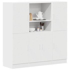 Mueble de cocina 3 piezas madera contrachapada blanca von , Regale und Regale - Ref: Foro24-3324151, Preis: 304,97 €, Rabatt: %