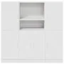 Mueble de cocina 3 piezas madera contrachapada blanca de , Estantes y estanterías - Ref: Foro24-3324151, Precio: 278,69 €, De...