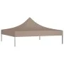 Taupe grau 2x2 m 270 g/m² Festzeltüberdachung von vidaXL, Abdeckungen für Zelte und Pavillons - Ref: Foro24-315343, Preis: 26...