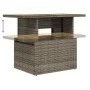 Set sofás jardín y cojines 6 pzas ratán sintético acacia gris by , Garden sets - Ref: Foro24-3327602, Price: 429,94 €, Discou...
