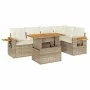 Set sofás jardín y cojines 6 pzas ratán sintético acacia beige von , Gartensets - Ref: Foro24-3327600, Preis: 498,24 €, Rabat...