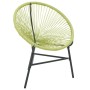 Acapulco round chair green synthetic rattan by vidaXL, Garden chairs - Ref: Foro24-313141, Price: 79,29 €, Discount: %