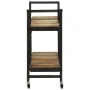 Carrito de cocina de madera maciza reciclada 87x36x81 cm von , Küchen- und Speisewagen - Ref: Foro24-321711, Preis: 132,30 €,...