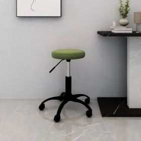 Silla de oficina giratoria de terciopelo verde claro von , Bürostühle - Ref: Foro24-333176, Preis: 45,50 €, Rabatt: %