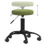 Silla de oficina giratoria de terciopelo verde claro von , Bürostühle - Ref: Foro24-333176, Preis: 45,83 €, Rabatt: %