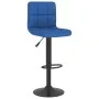 Taburete de cocina de tela azul by , Kitchen stools - Ref: Foro24-334276, Price: 68,87 €, Discount: %