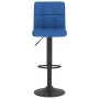 Taburete de cocina de tela azul by , Kitchen stools - Ref: Foro24-334276, Price: 68,87 €, Discount: %