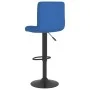 Taburete de cocina de tela azul by , Kitchen stools - Ref: Foro24-334276, Price: 68,87 €, Discount: %
