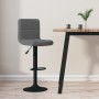 Taburete de cocina de terciopelo gris oscuro by , Kitchen stools - Ref: Foro24-334295, Price: 74,35 €, Discount: %