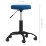 Silla de comedor de terciopelo azul de , Sillas de comedor - Ref: Foro24-3085731, Precio: 45,41 €, Descuento: %