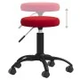 Silla de comedor terciopelo rojo tinto von , Essstühle - Ref: Foro24-3085733, Preis: 53,08 €, Rabatt: %