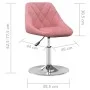 Sillas de comedor giratorias 4 unidades de terciopelo rosa von , Essstühle - Ref: Foro24-3088763, Preis: 214,36 €, Rabatt: %