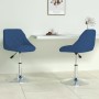 Sillas de comedor giratorias 2 uds terciopelo azul by , dining chairs - Ref: Foro24-335287, Price: 123,41 €, Discount: %