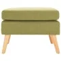 Reposapiés de tela verde by , Ottomans - Ref: Foro24-288738, Price: 84,11 €, Discount: %