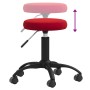 Taburete de masaje terciopelo rojo vino de , Sillones de masaje - Ref: Foro24-3085744, Precio: 54,01 €, Descuento: %